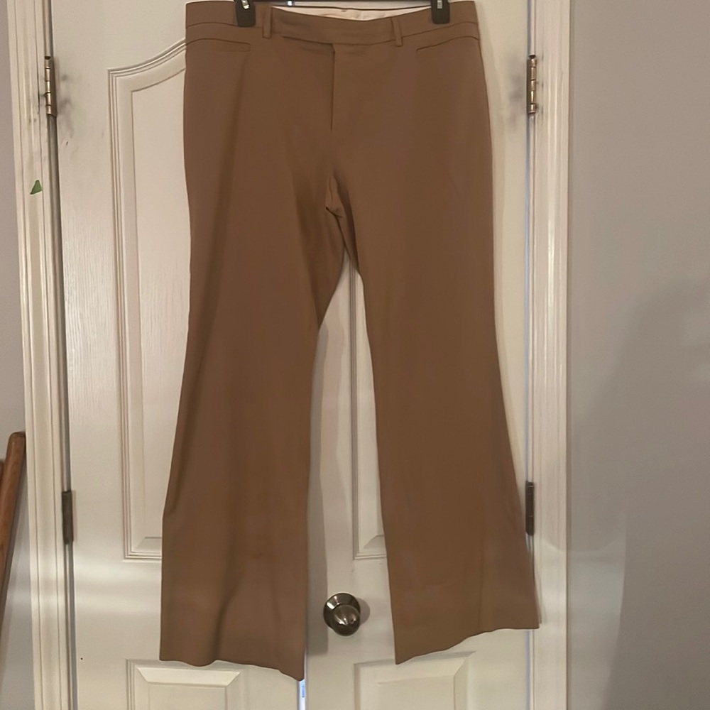 Camel Gap Modern Boot Trousers